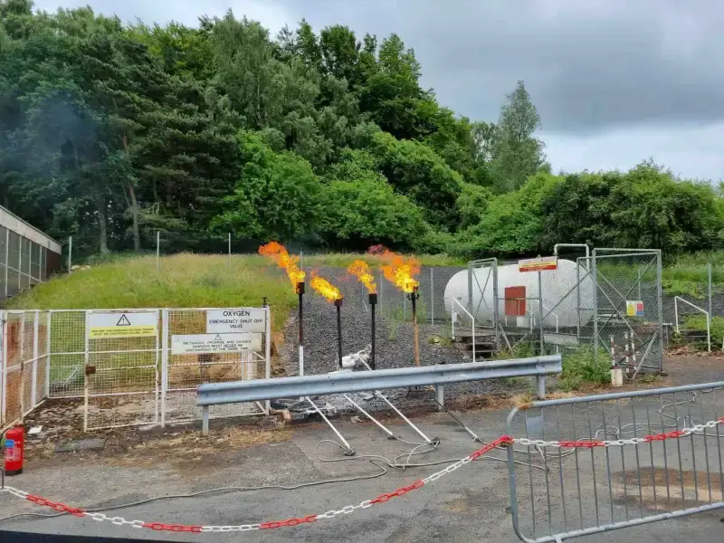 Merkland Tank Fuel Tank Decommissioning Case Study. L.S. Starrett