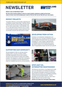 Merkland Tank Newsletter February 2023