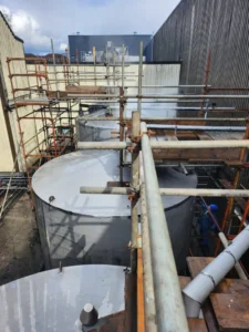 distillery vessel cleaning