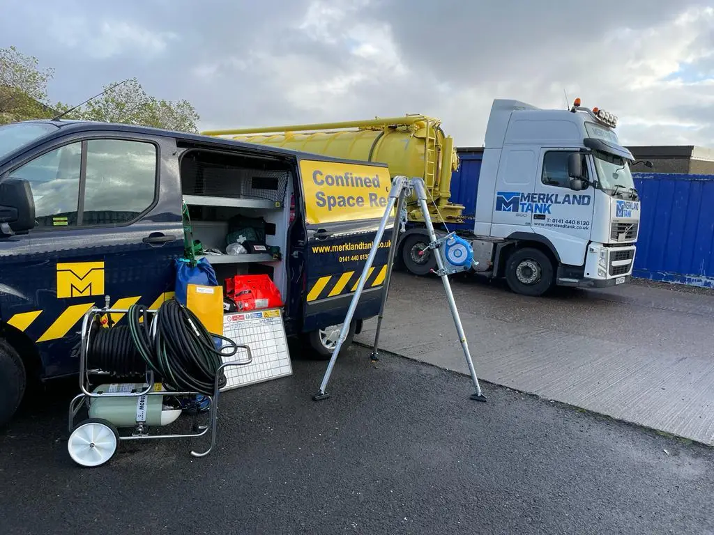 Merkland Tank Confined Space Emergency Rescue van