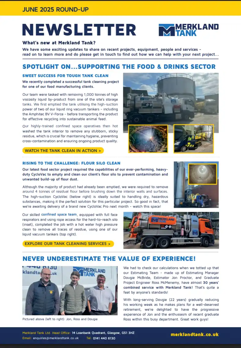 Merkland Tank Newsletter June 2025