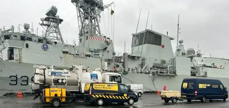 Merkland Tank Canadian vessel support summer 2024