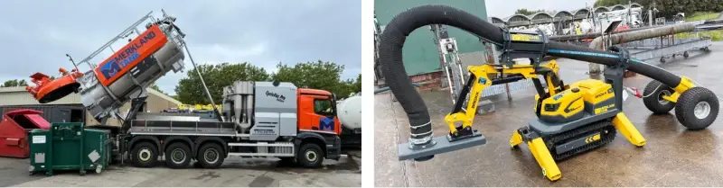 Our 2025 Highlights And Successes 1 merkland tank cyclovac and brokk